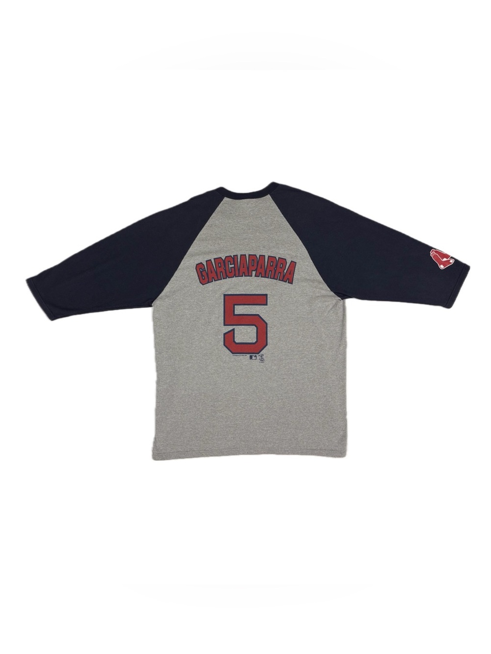 Vtg 04 Lee Sport Boston Red Sox Nomar Garciaparra Raglan Jersey Shirt Men XL